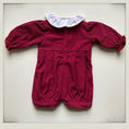 Load image into Gallery viewer, Sawyer Romper - Burgundy
